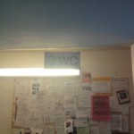 Der Eingangsbereich zu den Toiletten der Uni Mainz